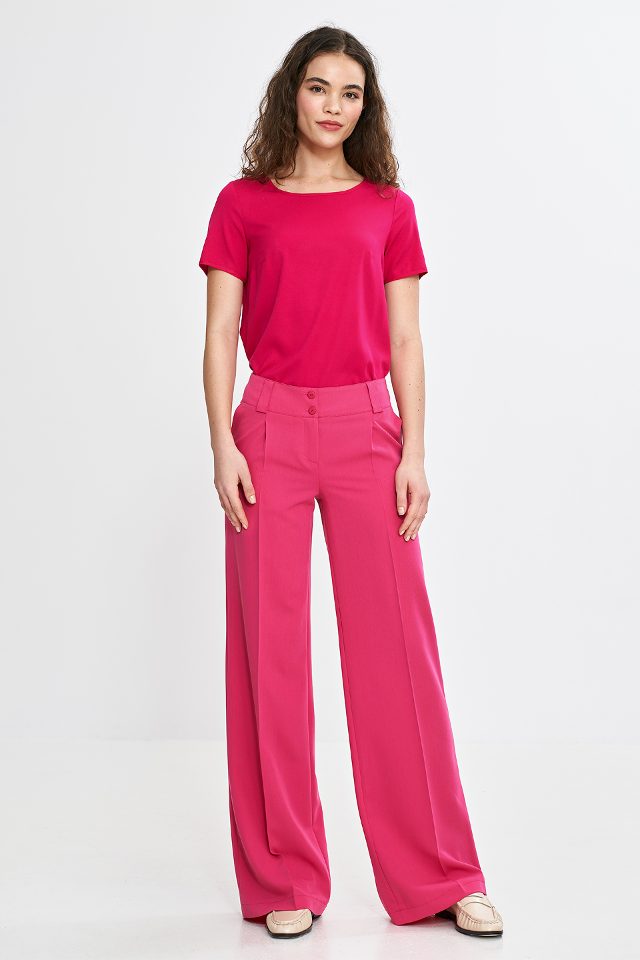 Wijde broek – roze