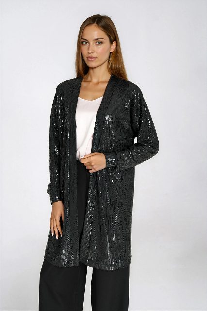 Nife blazer – zwart