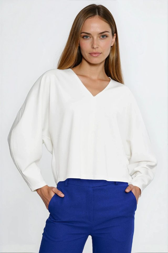 Nife oversized blouse – ecru