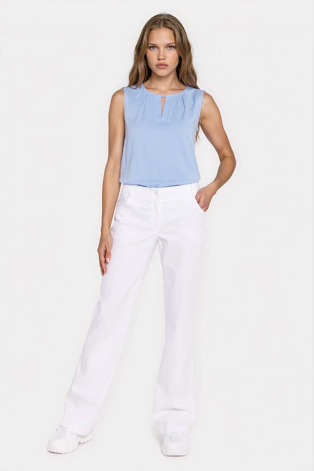 Bootcut jeans – wit