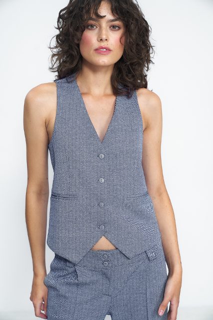 Nife trui – marineblauw