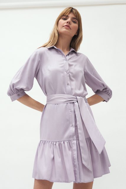 Nife jurk – lila