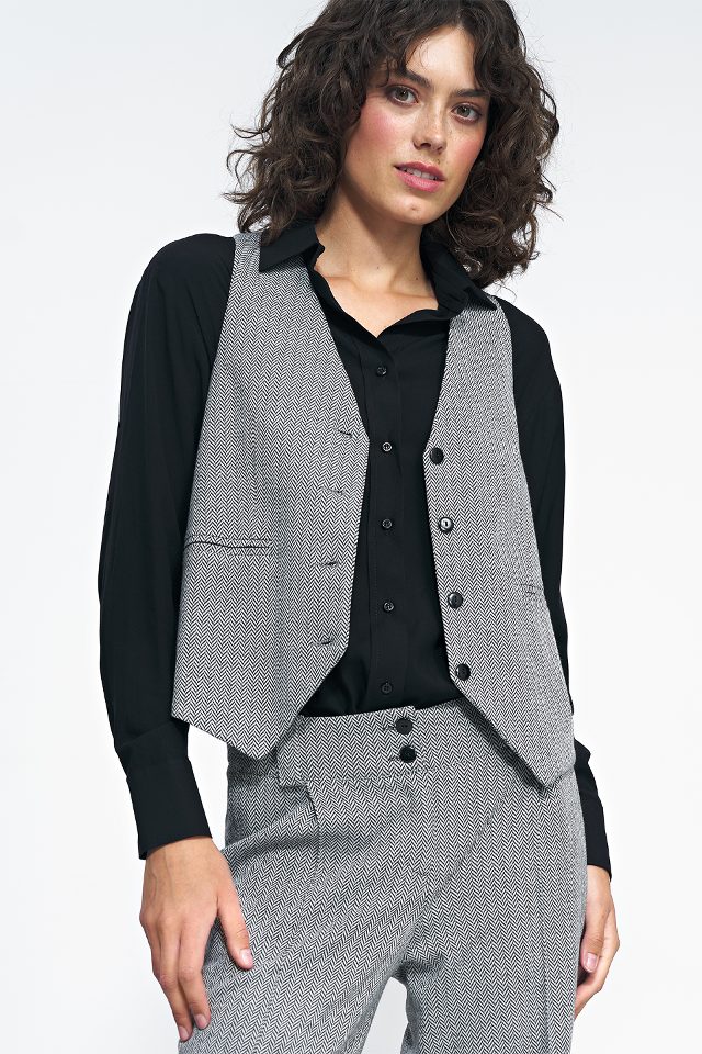 Nife viscose trui – zwart