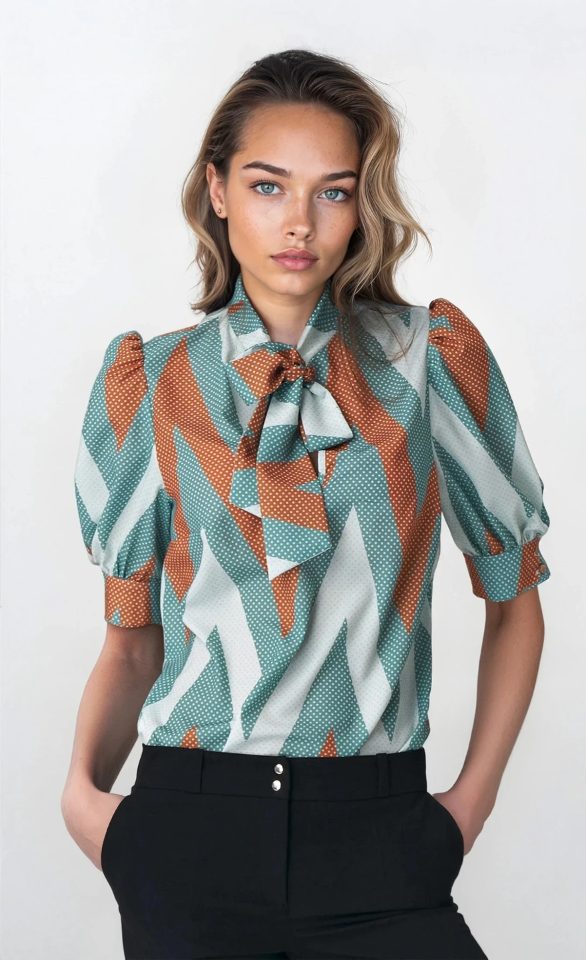 Nife blouse – zigzag