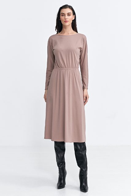 Nife jurk – beige