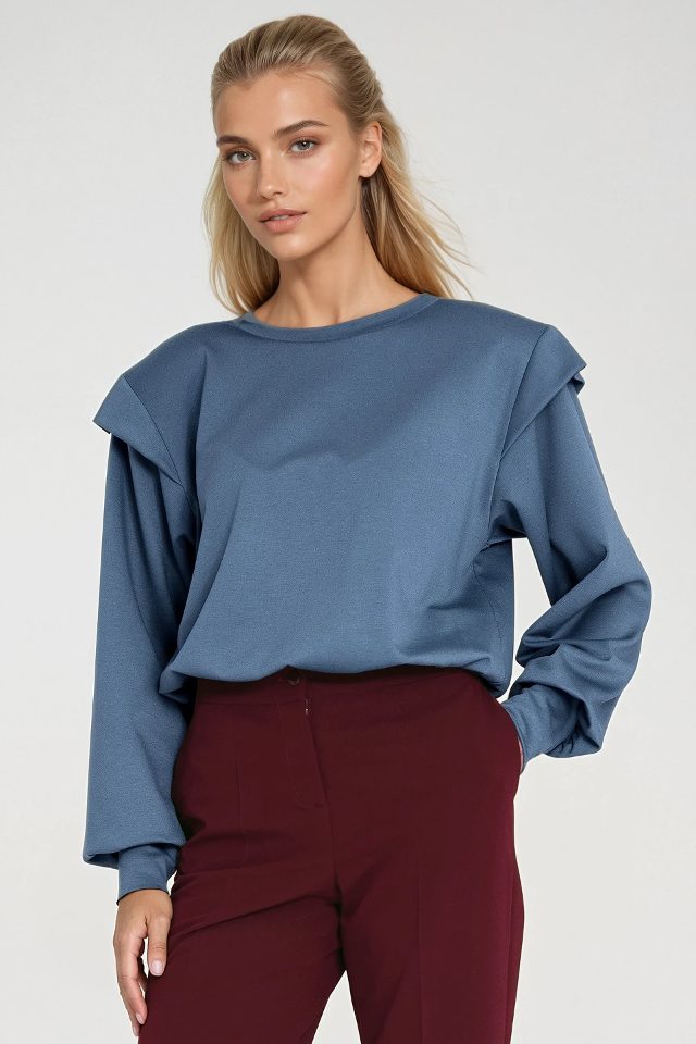 Nife sweater – kobaltblauw