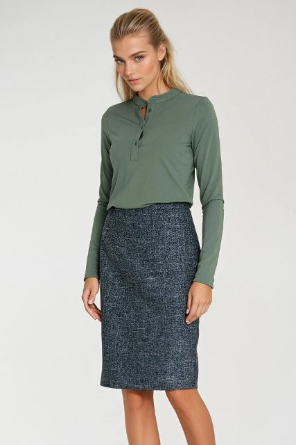 Nife rok – marineblauw