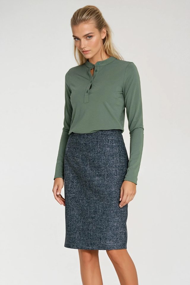 Nife rok – marineblauw